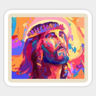 Jesus christ Sticker